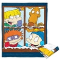 thumbnail image 6 of Rugrats, Winter Window Aggretsuko Comics Silk Touch Throw Blanket, 50" x 60", 6 of 6