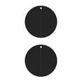 thumbnail image 3 of yingyy Napperon Isolant en Silicone, Coussin de Table Antidérapant et Résistant à la Chaleur, Noir, Rond Noir Rond 2 Pcs, 3 of 6