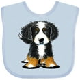 thumbnail image 3 of Inktastic Bernese Mountain Dog Boys or Girls Baby Bib, 3 of 4