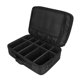 thumbnail image 3 of Múltiples divisores portátiles herramientas de tatuaje herramientas cosméticas bolsa de almacenamiento negro capas dobles, 3 of 8