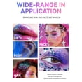 thumbnail image 3 of 4th of July Glitter Stick for Face Body Hair – Patriotic Red White Blue Self-Adhesive Waterproof Body Glitter Makeup Stick for Independence Day Parade Festival Party Fireworks, Blue, 3 of 9