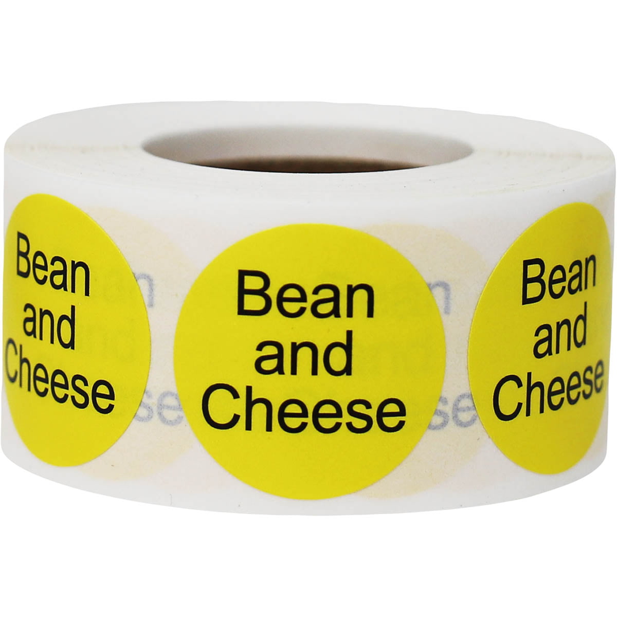 500 Labels on a Roll Potato Deli Cafeteria Grocery Stickers 1 Inch Round 