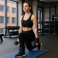 thumbnail image 2 of Set de 2 Polainas Ajustables de 1 Kg c/u para Tobillos, Muñecas Cardio Beat Negro, 2 of 4