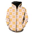 thumbnail image 1 of Sudadera con capucha y cremallera para hombre, estilo étnico exótico retro, con estampado 3D, divertida, unisex, informal, de gran tamaño, 1 of 6