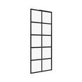 thumbnail image 5 of DV-1SD0219 32"×78" Single Fixed Tempered Glass Panel,Framed Shower Screen, 5 of 15