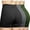 Black,DarkGrey,ArmyGreen, variant on OQQ Women's 3 Piece Workout Seamless High Waist Butt Liftings Exercise Athletic Shorts
