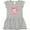 AC-Heather Grey, variant on Inktastic Axolittle Cute Baby Axolotl Girls Baby Dress