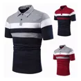 thumbnail image 1 of Playera Tipo Polo Casual Calidad Manga Corta Moda Franja, 1 of 6