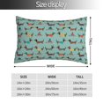 thumbnail image 2 of Balery Dachshund Dog Puppy Funda de Cojín Estampada, Regalos para Mujeres, Regalos de Amor para Ella, Regalos para Novia o Esposa, Funda de Almohada-20"x30", 2 of 6