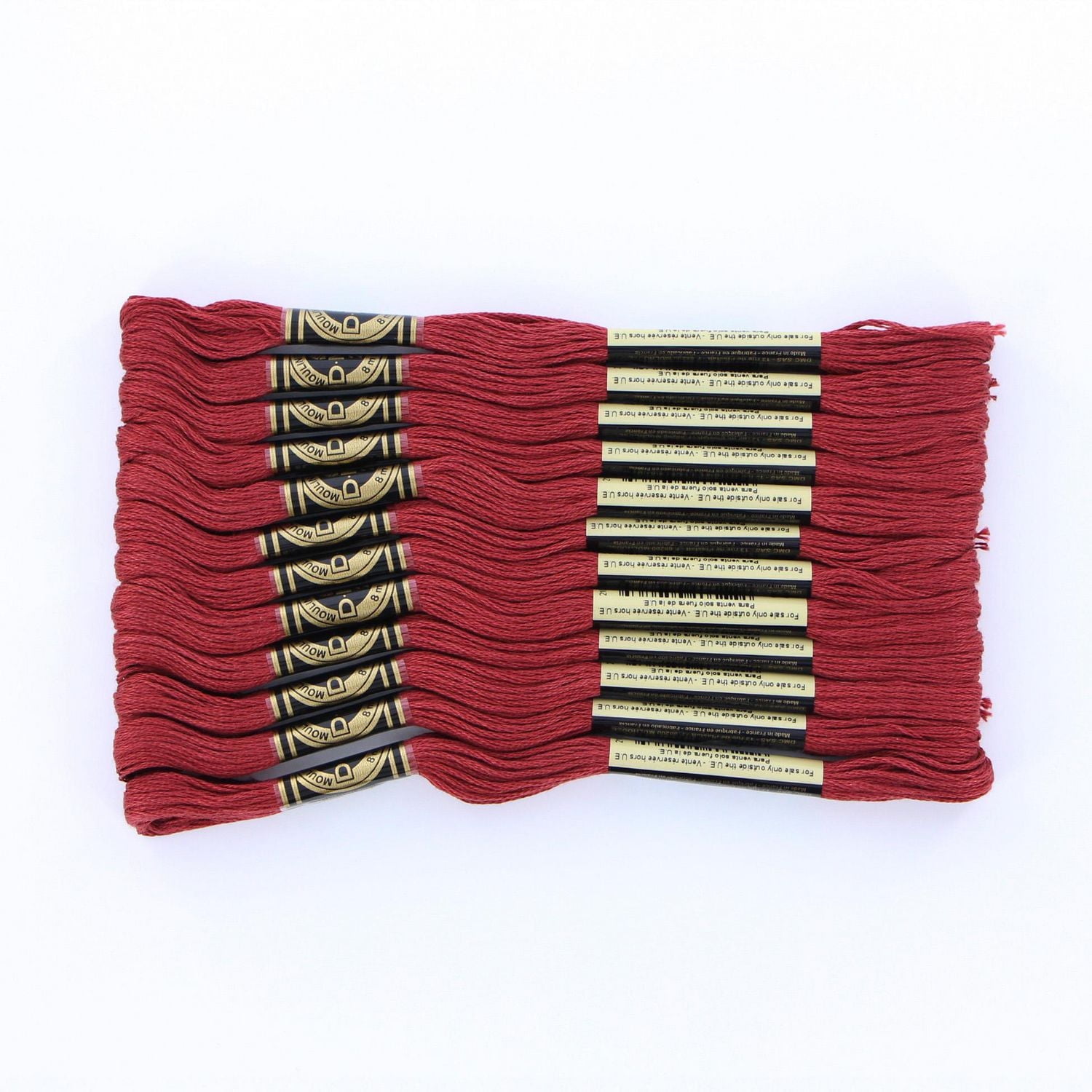 DMC Coton à broder 6 brins 8m rouge