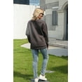 thumbnail image 3 of Fanient Womens Casual Fleece Sweatshirts Graphic Floral Hoodies Women Crewneck Pullover Tops Fall/Winter Fashion Clothes, 3 of 8
