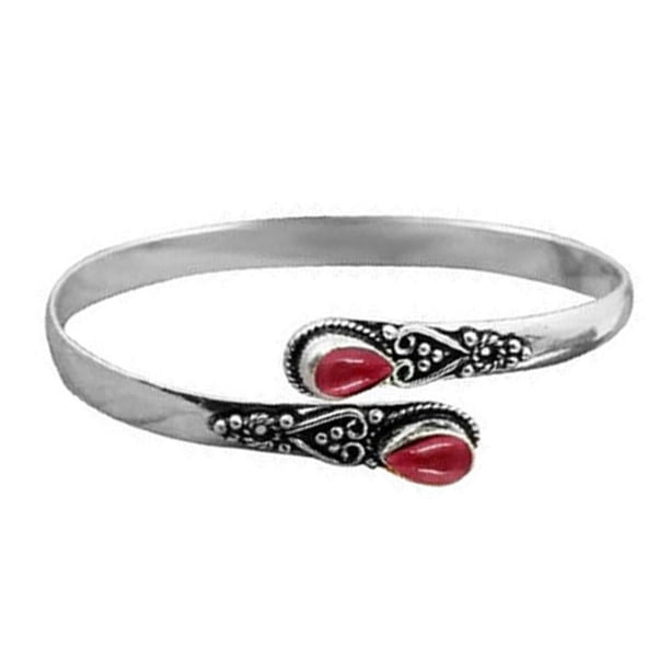 Pulsera ajustable vintage de aleación TQEHS para parejas Sty C6K8