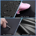 thumbnail image 4 of DIKSOAKR Bling Seat Covers for Audi A3/A4/A6/A7 2009-2024 & A5 2011-2024,Sparkly Crystal Waterproof Leather Diamond Seat Cover Compatible Airbag Black,Full Set(2 Row 5 Seats), 4 of 10