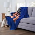 thumbnail image 3 of The Northwest Group  Los Angeles Dodgers 50" x 60" Celebrate Silk Touch Throw Blanket, 3 of 5