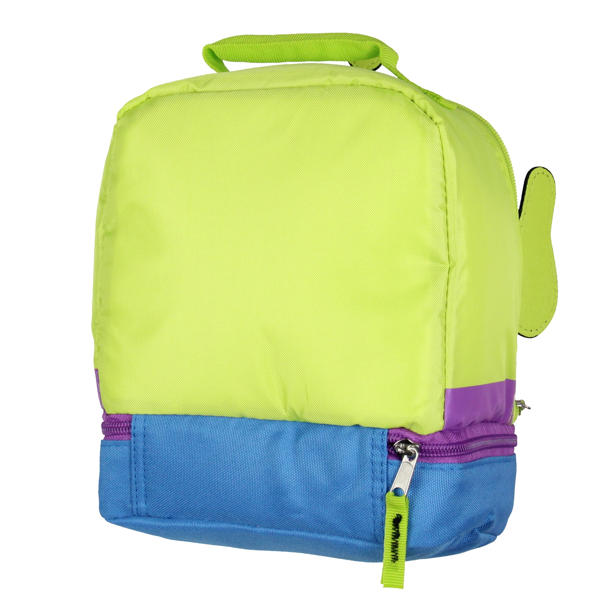Disney Toy Story Lunch Box | Alien Lunch Bag Design with 3D Ears Insulated Dual Compartment Insulated Lunch Tote 10"