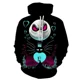 thumbnail image 2 of Sudadera con capucha de pesadilla antes de Navidad para hombre y mujer, ropa de calle con estampado de Jack Skellington 3D, Jersey divertido, 2 of 4
