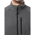 thumbnail image 5 of Wrangler ATG Men's Performance Long Sleeve Full-zip Cable Trailblazing Sweater Jacket, Size S-2XL, 5 of 11