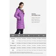 thumbnail image 6 of Orolay Women's Packable Down Jacket Light Winter Coat Contrast Hooded Puffer Jacket, 6 of 6