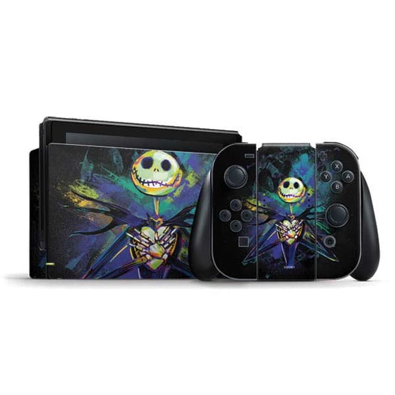 Skinit Disney The Nightmare Before Christmas Jack Skellington Art Nintendo Switch Bundle Skin