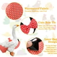 thumbnail image 3 of 3 Pieces Pet Chicken Diapers for Hens,Reusable Duck Diapers with Bow Ties,Washable Waterproof Cloth Fabric Poultry Nappies for Real Small Animals(M)-Dots, 3 of 7
