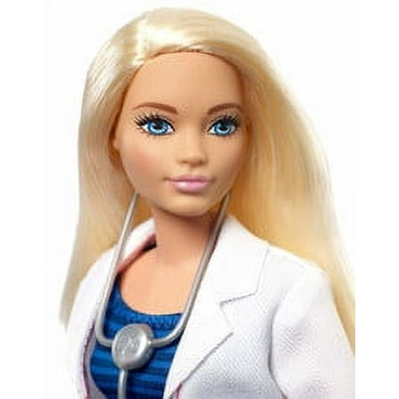 Barbie Careers Doctor Doll, Blonde Hair with Stethoscope