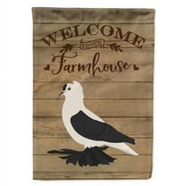 Carolines Treasures CK6890GF Saxon Fairy Swallow Pigeon Welcome Garden Flag - 11 x 0.01 x 15 in.