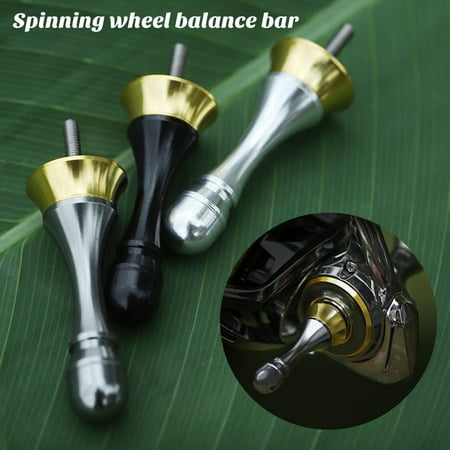 Sportteer Lure Reel Balancer Fishing Reel Keeper Lure Spinning Reel Balancer Collision Avoidance Aluminum Alloy Body Keeper Modification Tackle