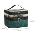 thumbnail image 2 of Belle Mountains HTS-0395 Neceser Maquillaje De Viaje De Doble Capa Cosmetiquera Bolsa Verde, 2 of 8