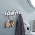 thumbnail image 2 of Rust-Proof Stainless Steel Coat Rack, Double Hooks Wall Mounted With High Load Bearing Capacity, Versatile Application And Sleek Brushed Finish For Organized Spaces, 2 of 5