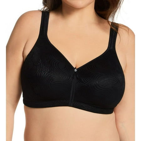 

Women s Lunaire 13314 Love Knot Wireless Bra (Black 44DDD)