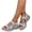 Dark Blue, variant on Orthopedic Sport Sandals for Women Soft Cushion Foam Comfortable Walking Sandal Arch Support Wide Fit Dress Comfy Orthotic Recovery Athletic Plus-Size Hook-and-Loop Casual Sandals