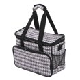 thumbnail image 2 of Bolsa de viaje para mascotas transpirable y resistente a salpicaduras bolsa portátil de almacenamiento de viajes para gatos y perros, con 2 contenedores de alimentos para acampar a pie, 2 of 10