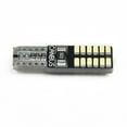 thumbnail image 3 of 10pcs 194 W5W T10-3014-24SMD LED Canbus Error Free Car License Plate Lights, 3 of 12