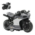 thumbnail image 4 of Motos Jouet à Rétrofriction, Modèle de Moto à Rétrofriction en Alliage Innovant pour Collection Rouge, Bleu, Vert, Gris, 4 of 7