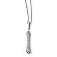 thumbnail image 2 of Brilliant Embers Sterling Silver Rhodium-Plated CZ  Fancy Necklace, 2 of 4