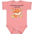 thumbnail image 3 of Inktastic Grandma and Grandpa Love Me Little Fox Boys or Girls Baby Bodysuit, 3 of 5