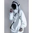 thumbnail image 2 of Niepce Inc Cotton Streetwear Techwear Fluorescence Printed Hoodie (Men's), 2 of 12