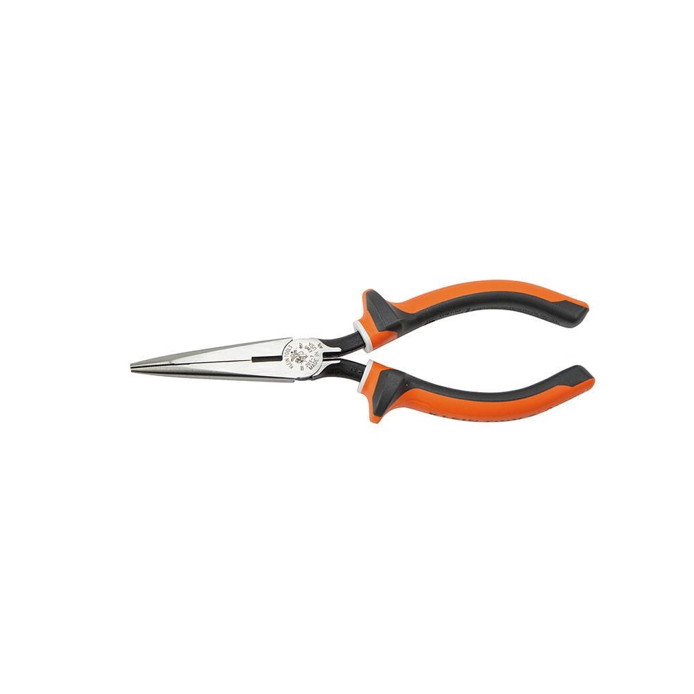 Klein Tools Long Nose Pliers Slim Side Cut 7In