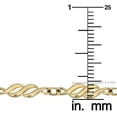 thumbnail image 3 of KoolJewelry 10k Yellow Gold 4.3 mm Infintiy Link Bracelet (7.5 inch), 3 of 4