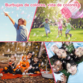 thumbnail image 4 of Pistola De Burbujas De 69 Agujeros Rosa Con Luz Para Niños, 4 of 5