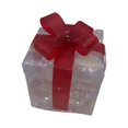 thumbnail image 1 of Lighting Christmas Party Desktop Ornament Gift Box With Bow Durable Outdoor Plastic LED Creative Ornaments, 1 of 10