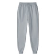 thumbnail image 5 of Kelon Womens Yoga Sweatpants Wide Leg High Waisted Lounge Pajamas Pants Comfy Workout Loose Pants with Pockets Gray, 5 of 8