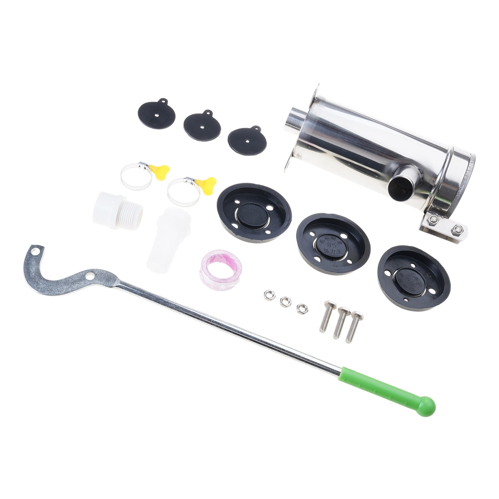 Steel Manual Water Pumps Strong Hand Operated Well Pumps with 8M Suction Capacity Metal for Garden Irrigations Lawns Care