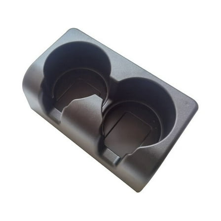 Dual Cup Holder Assembly, Ebony Color, Seat Mounted - Compatible with 2004 - 2012 Chevy Colorado 2005 2006 2007 2008 2009 2010 2011