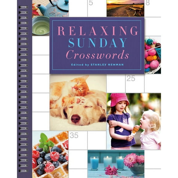 Sunday Crosswords: Relaxing Sunday Crosswords (Paperback)