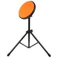 thumbnail image 3 of 1 juego de práctica del baterista con soporte de tambor de tambor de trípode portátil de trípode suministros de batería, 3 of 5