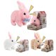 thumbnail image 3 of Electric plush hopping rabbit, brown, 3 of 4