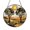 Acrylic 3.5 Inch, variant on Arid Desert Scene With Trees and Cactus Stained Glass Style Window Hanging Suncatcher, Scenic Landscape Gift
