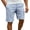 Light Blue, variant on Tumotour Summer Board Shorts for Men's Jogging Walkshort Straight-Leg Shorts with Pocket