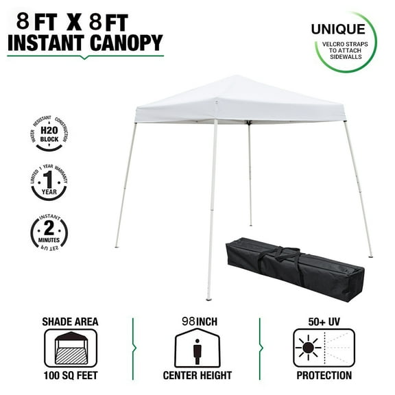 Winado Pop Up  Canopy Tent 6' x 6' Instant Event Gazebo Party Tent Folding